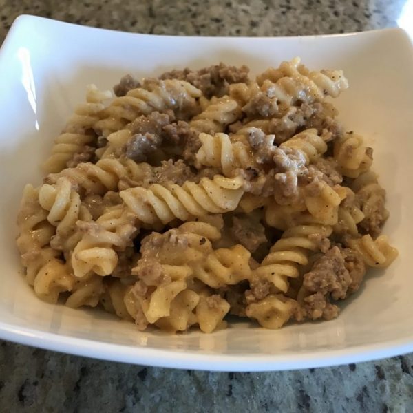 Cheeseburger Pasta