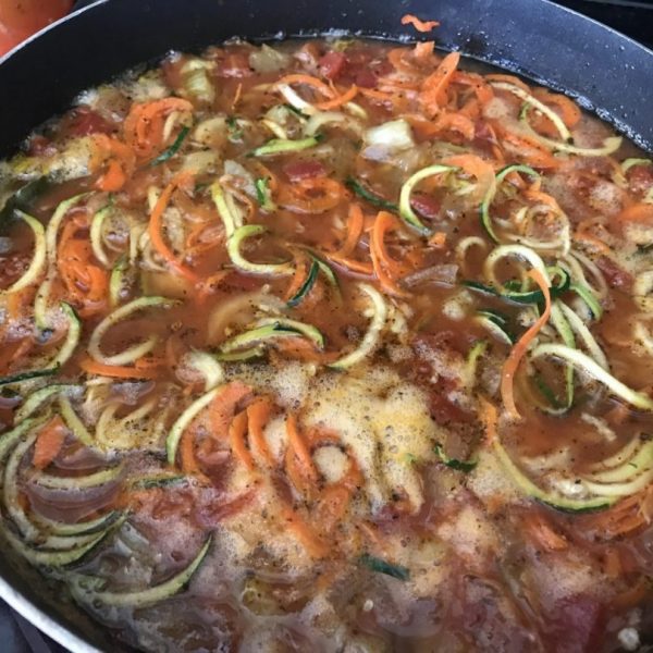 Spiralized Italian Soup