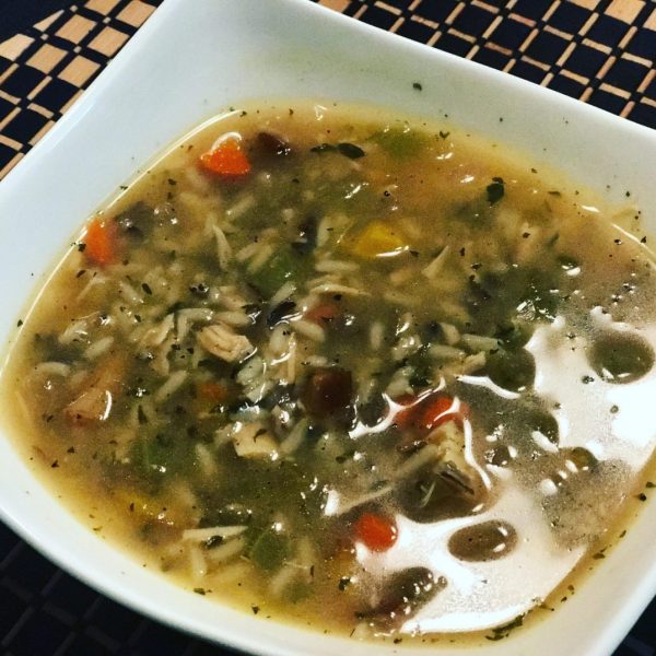 Wild Rice Turkey Soup